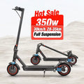 EU Warehouse 350W Smart Electric Scooters 8.5in Rubber Tire App Function LED Display Speed Pro Kick Mobility Scooter