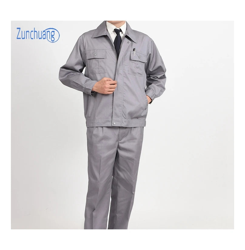 Industrial Work Suit Anti Static Dust Suit Working Wear Auto Repair Welding Suit Labor protection Work Clothes