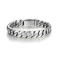 2022 New Stainless Steel Bracelet Wholesale Fashion Jewelry Classic Simple All-match Men's Charm Bracelet