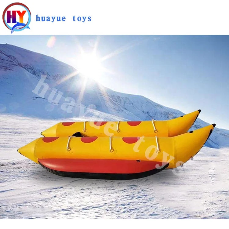 Inflatable Flying Fish Raft Towable Flying Inflatable Water Ski Tube Sled Flying Fish Floating Banana Boat