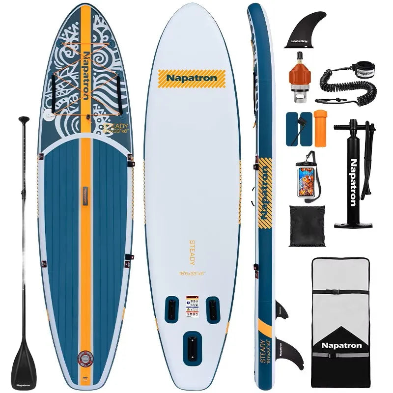 SUP 2025 New Design Custom Foldable Inflatable Sup Stand up Paddle Board Surfing ISUP Air Board for Kayaking Fishing Board Sup