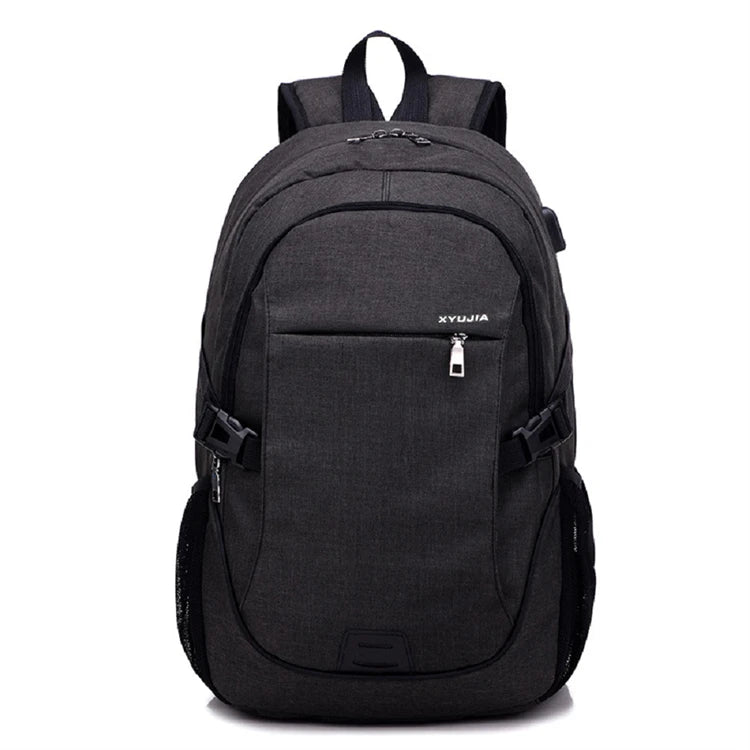 Wholesale Anti-Theft Student Casual Waterproof Zipper 36-59L Outdoor Sports Backpack with USB Letter Pattern