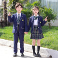 Wholesale Spot Goods Fashion Children Full Set Middle School High Kids Boy and Girl School Uniform