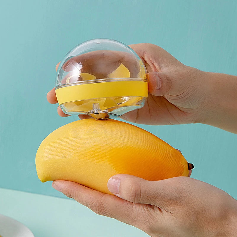 Dropshipping Europe Fruit and Vegetable Peeler Multifunctional Round Ball Container Peeler Fruit Vegetable Cutter