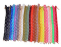 Yiwu Factory Price Wholesale Colorful Glossy Resin Chain Link Cheap Hip Hop Contrast Color Jewelry Acrylic Necklaces for Women