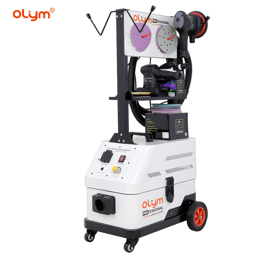 OLYM Factory OEM Dust Free Metal Sanding Machine for Automotive with Large Vacuum Suction System