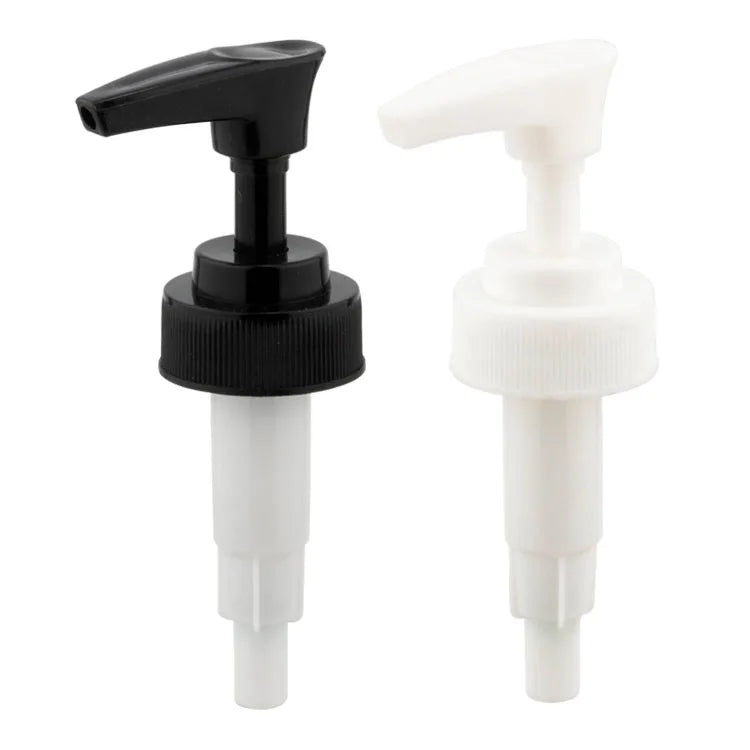 Custom Fancy 500ml Plastic Square Clear Bottle with Silver Lotion Pump Valve for Liquid Soap & Shampoo Glass-Like Finish