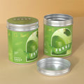 Big Round Tin Container Tea Tins Screw Lid 8.5oz Aluminum Tin Can Containers 260ml Tea Packaging