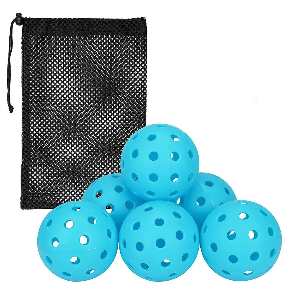 Popular USAPA 40 Holes Blue Pickleball Balls  Outdoor Indoor Rotation Seamless Pickleball Balls Professional
