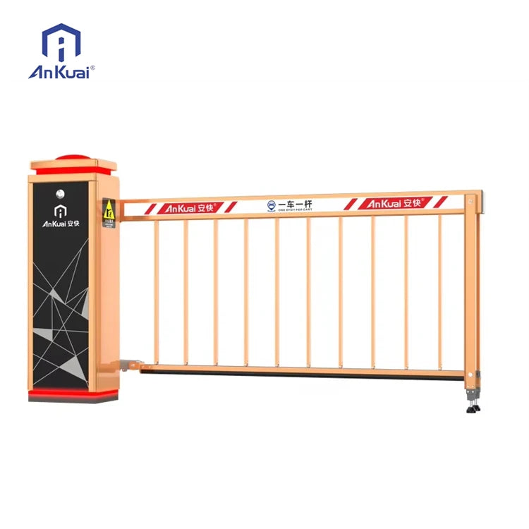 ANKUAI Wholesale Price Fence Arm Barrier 24V DC Parking Barrier with Skirt