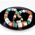 HUIYING Small irregular shape agate stone necklace gemstone beads healing crystal for bracelet making