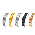 LAIHE Curved Stainless Steel Watch Band 18mm 20mm 22mm 24mm Bracelet in Acrylic Durable and Stylish Product
