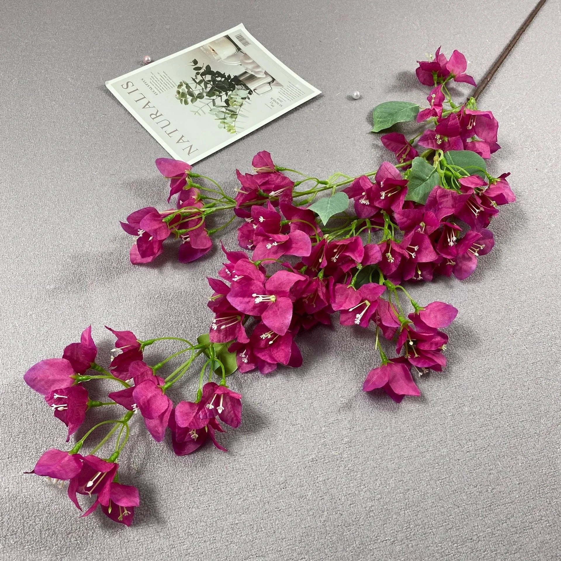 Cheap Fake Bougainvillea Artificial Flowers Silk  Bougainvillea Flowers for Wedding Hotel Decor