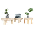 Factory Direct for Paulownia Chinese-style Solid Wood Stool Antique Round Stool MegaBDM