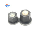 BLACK  Nuts Carbon Steel Hexagon Flange Cover Nut Cap Nut