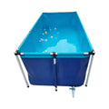 Custom Size Leakproof Durable PVC Tarpaulin Fish Tank Aquarium Rectangle Fish Farming Tank