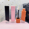 5ml Black square Empty Plastic LipGloss Tubes Lipstick Packaging