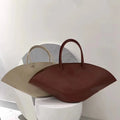 Vintage Pu Shell Shape Women Handbag Leather Big Capacity Hand Bags Ladies