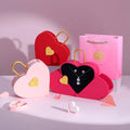 Love Lock Core Heart-Shaped Romantic YUANQI Jewelry Packaging Box for Valentine's Day & Mother's Day Gift