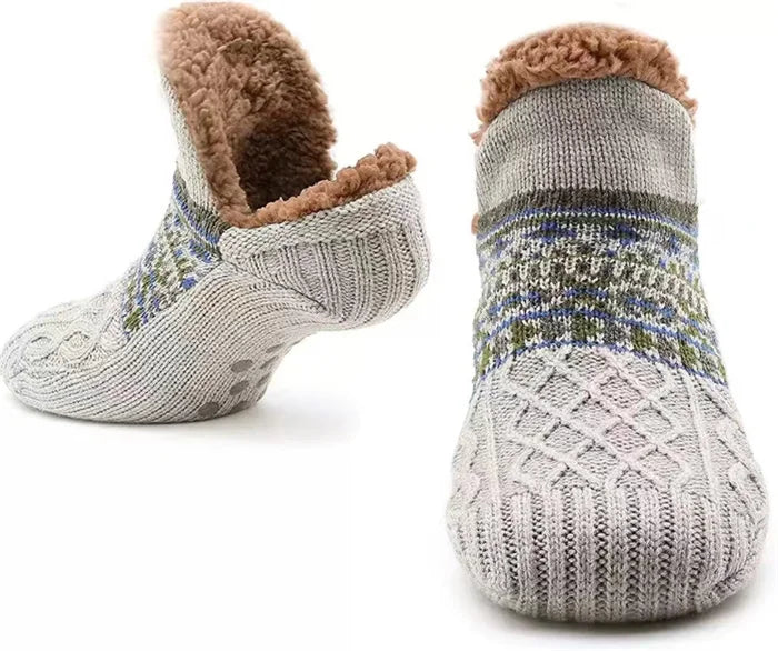 S9460 Hot Sale 2023 Soft Plush Fluffy Fleece Lined Home Floor Socks Thermal Super Warm Heated Socks Men Winter Socks