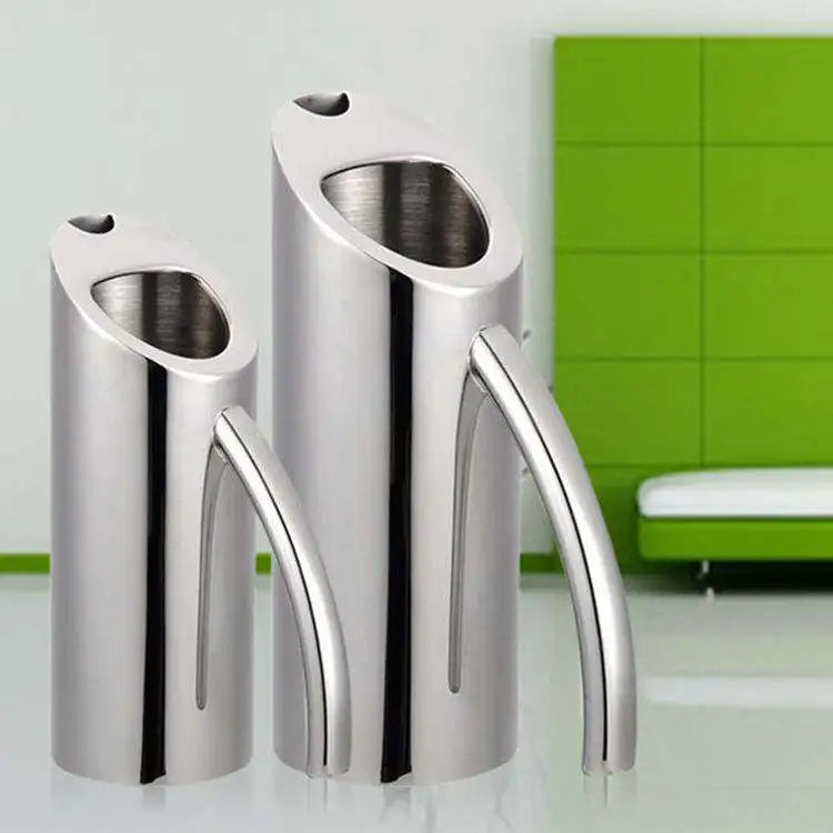 Custom logo Stainless Steel Pitcher With Lid Pointed Coffee Frothing Pitcher Thickened Latte Art Pot Fancy Pointed Garland Cup