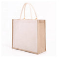 Wholesale BAIGE Brand Model BGJUTR20210525-2 High Quality Fashion Eco Reusable Customizable Colorful Canvas Tote Bags Large