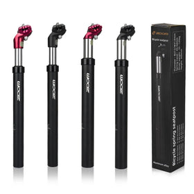 Bicycle Shock Absorber Seatpost 27.2/31.6 X 350mm Aluminum Alloy Bicycle Seatpost Black/red Seatpost