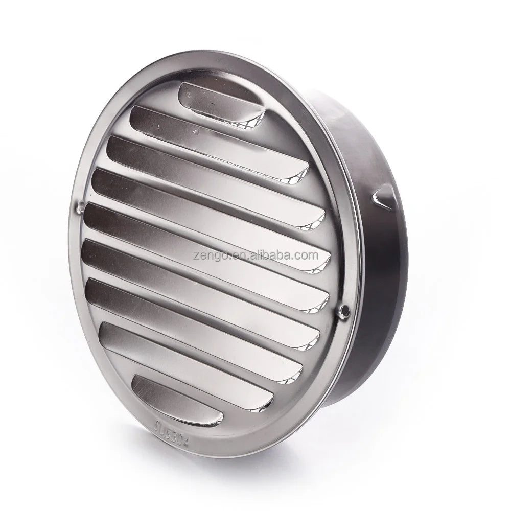 Air Conditioner Ventilation Grilles External Round Ceiling Air Grille Diffuser Aluminum Roof Air Vent for HVAC Systems