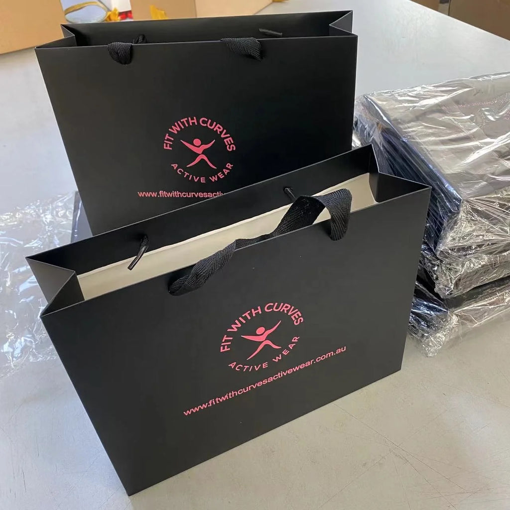 Beautiful Personalized China Factory High Quality Cheap Colorful Kraft Paper Bags Custom Print With Handles Null
