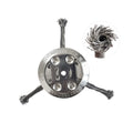 3/6 Cutter Head 6 Inch Steel Wire Brush Cutter Trimmer Head by Small Lithium Electric Lawn Mower for Garden Grass Courtyards
