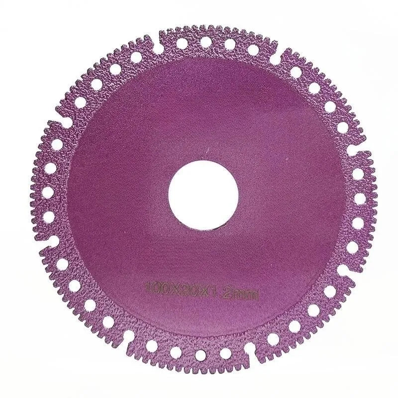 Dry Cut Metal Wood Thin Wall Pipe Brazed Diamond Saw Blade