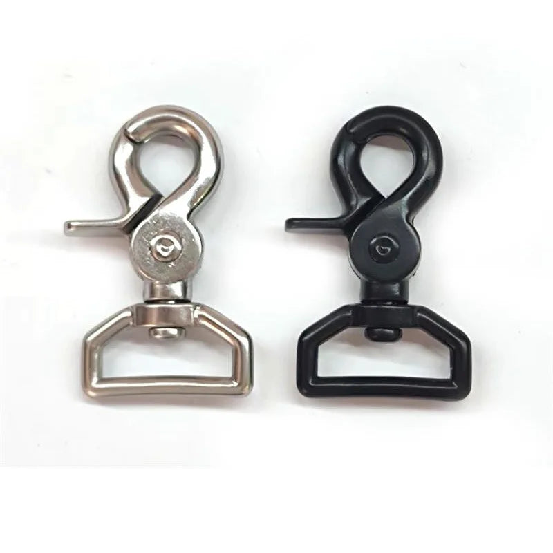 HIME HM4902 Zinc Alloy Protective Luggage Dog Clasp Hook Fish Mouth Hardware Key Chain Ring Carton+Pallet Packed