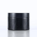 200 ml Cosmetic Cream Jars Empty Black Glass Jar 200 ml with 98 mm Bakelite Cap for Body Care Cream Care Face Cream Jar