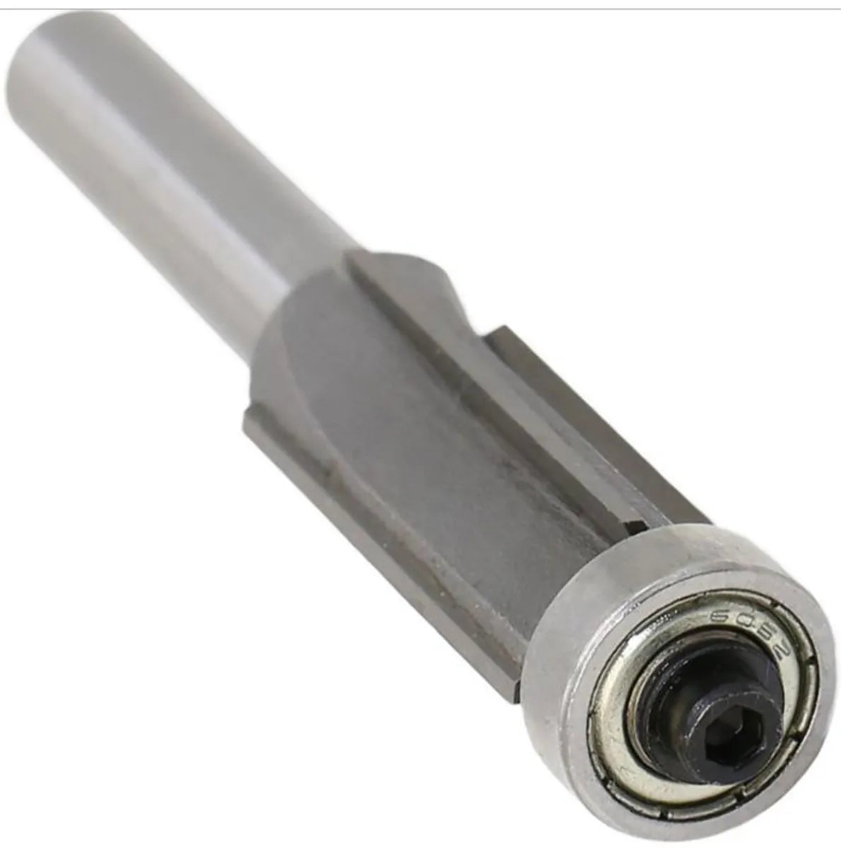 8mm Shank 4 Teeth Straight Extra Long Flush Trim Router Bit Woodworking Cutter
