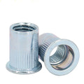 Stainless Steel 304/ SS 304/Carbon Steel Flat Head Vertical Stripe/ Knurling Rivet Nut Factory Supply