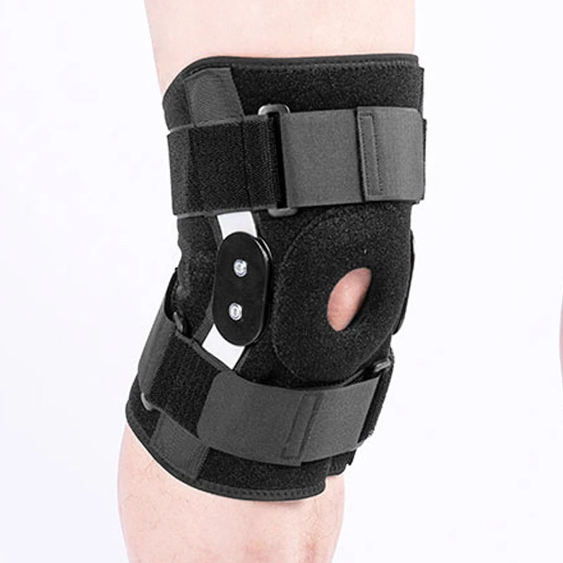 Thick Neoprene Strong Support Adjustable Knee Support Brace with Sport Protection Customizable for Men and Women