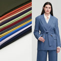 High Quality Organic Breathable Heavyweight TR Twill Fabric Polyester Viscose for Women's Suits Lining Trousers