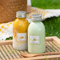 Jinjiang DR-3 250/350ml Customizable Food Grade Leak Proof PET Beverage Bottle Milk Tea Screw Cap Screen Printed MegaBDM