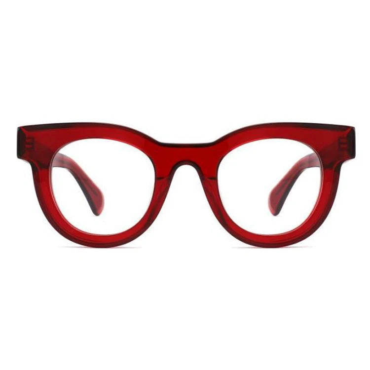 Factory Hot Sales Acetate Unisex Frame Fashionable Spectacles Frames Glasses