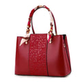 Fashionable Red Wedding Bag for Women's New High Grade High Capacity Women's Handbag Bridal Bag Wedding Handheld Shoulder Bag MegaBDM