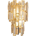 Luxury Gold Wall Light Modern Crystal Living Room Bedside Stainless Steel  Wall Lamp