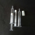 2ml Clear Plastic Syringe Without Needle Plastic Tube for Medicine Feeding Cosmetic Refilling Essential Oil Water Needle Tube