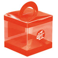 Custom Color Printing Folding clear Christmas Candy Craft Plastic Packaging Gift Box