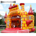 Outdoor Inflatable Bouncy Castle with Slide Cartoon Theme Inflatable Jumper Bouncer Combo for Fun