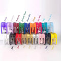 Eco Transparent Purse Best Gifts Designer PVC Zipper Bag for Women Ladies Sling PVC Stadium  Bag PU Leather Pouch