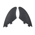 New Arrival Plastic Keel Fins Wholesale Keel Fin for Surfboard K2 Plastic Black Double Tabs Keel Fins