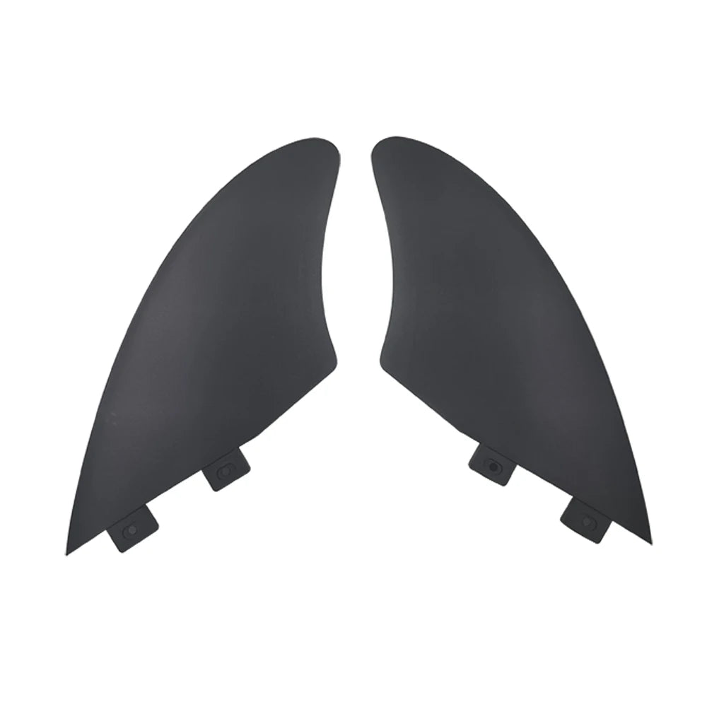New Arrival Plastic Keel Fins Wholesale Keel Fin for Surfboard K2 Plastic Black Double Tabs Keel Fins