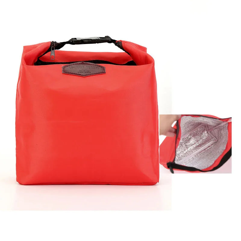 SP2390 Insulation Lunch Box Bag School Zipper Outdoor Picnic Bag Cooler Bag