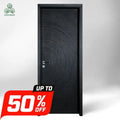 MUMU Customized MODERN Luxury Modern Wooden Hotel Door Surface 3D Texture Shape Design Texture Wood Door for Villa Hotel