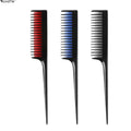 Wanmei Dense Double Layer Tooth Hair Dye Comb Professional Salon Smooth Rat Tail Tip Highlight Hair Combs